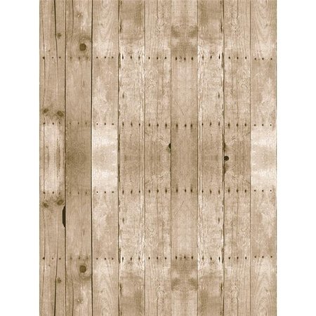 PACON CORPORATION Pacon Corporation PAC56518 48 x 12 ft. Fadeless Textured Paper  Barn Wood Film PAC56518